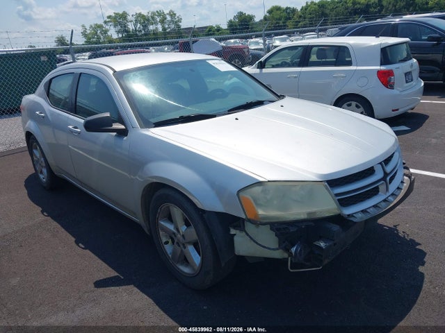 45839962 :رقم المزاد ، 1C3CDZAB8CN141688 vin ، 2012 Dodge Avenger Se مزاد بيع