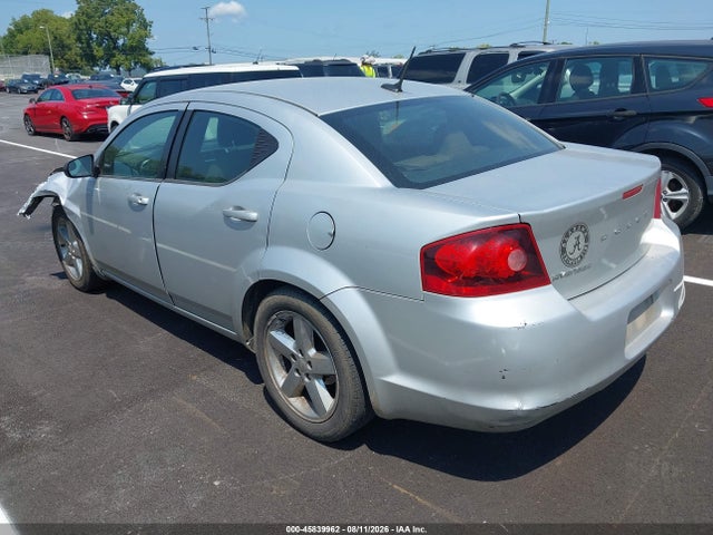 Продажа на аукционе авто 2012 Dodge Avenger Se, vin: 1C3CDZAB8CN141688, номер лота: 45839962