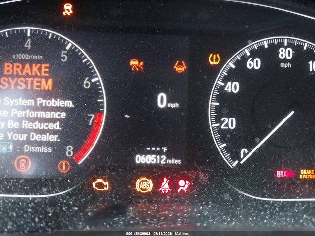 Aukcja sprzedaży 2022 Honda Accord Touring, vin: 1HGCV2F94NA006371, numer aukcji: 45839993