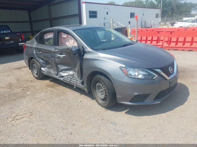 Продаж на аукціоні авто 2019 Nissan Sentra S, vin: 3N1AB7AP2KY425654, номер лоту: 45840045