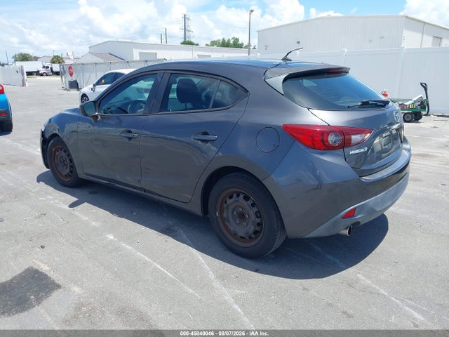45840046 :رقم المزاد ، 3MZBM1J75GM317405 vin ، 2016 Mazda Mazda3 I Sport مزاد بيع