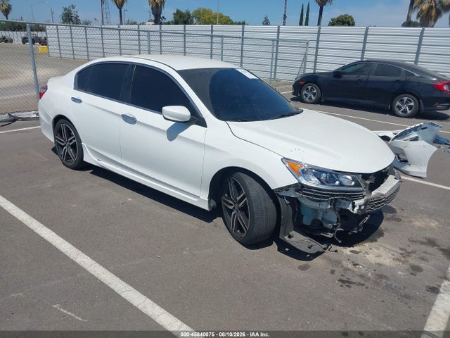 45840075 :رقم المزاد ، 1HGCR2F59GA229882 vin ، 2016 Honda Accord Sport مزاد بيع
