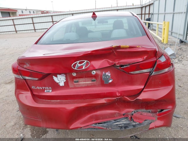2017 Hyundai Elantra Se მანქანა იყიდება აუქციონზე, vin: 5NPD74LF9HH165189, აუქციონის ნომერი: 45840105