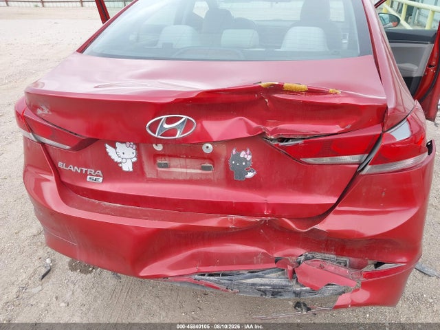 2017 Hyundai Elantra Se მანქანა იყიდება აუქციონზე, vin: 5NPD74LF9HH165189, აუქციონის ნომერი: 45840105