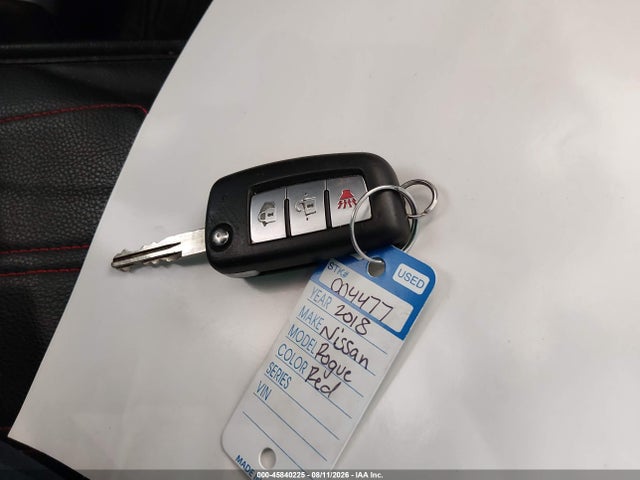 45840225 :رقم المزاد ، JN1BJ1CR1JW267431 vin ، 2018 Nissan Rogue Sport S مزاد بيع