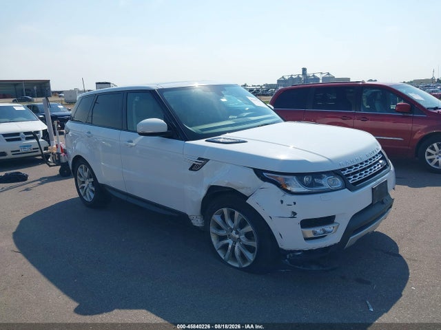 Aukcja sprzedaży 2015 Land Rover Range Rover Sport 3.0l V6 Supercharged Hse, vin: SALWR2VF2FA602712, numer aukcji: 45840226