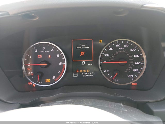 2023 Subaru Wrx Limited მანქანა იყიდება აუქციონზე, vin: JF1VBAL68P9815970, აუქციონის ნომერი: 45840254