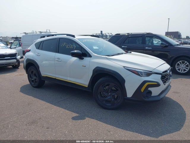 2025 Subaru Crosstrek Sport მანქანა იყიდება აუქციონზე, vin: 4S4GUHF66S3760590, აუქციონის ნომერი: 45840267