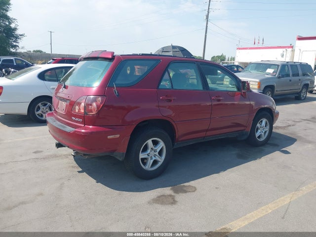 1999 Lexus Rx 300 მანქანა იყიდება აუქციონზე, vin: JT6HF10UXX0027542, აუქციონის ნომერი: 45840288