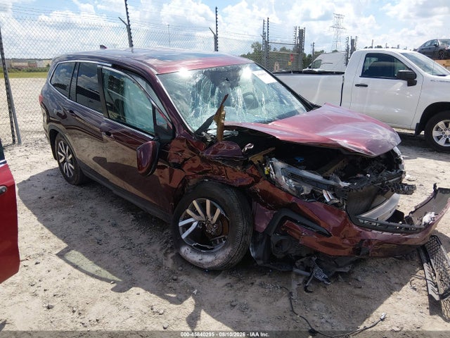 Продажа на аукционе авто 2019 Honda Pilot Ex-l, vin: 5FNYF5H55KB010333, номер лота: 45840295