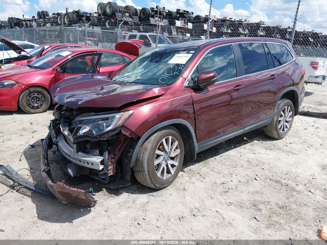 Продажа на аукционе авто 2019 Honda Pilot Ex-l, vin: 5FNYF5H55KB010333, номер лота: 45840295