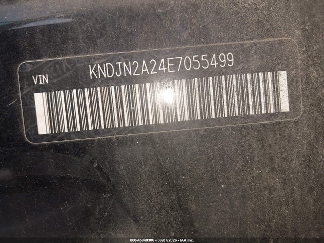 45840306 :رقم المزاد ، KNDJN2A24E7055499 vin ، 2014 Kia Soul مزاد بيع