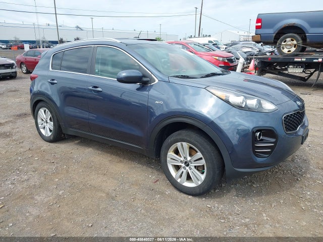 2018 Kia Sportage Lx მანქანა იყიდება აუქციონზე, vin: KNDPMCAC5J7435831, აუქციონის ნომერი: 45840327