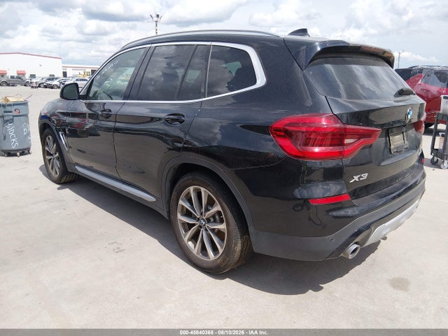 Продажа на аукционе авто 2019 Bmw X3 Sdrive30i, vin: 5UXTR7C52KLR45129, номер лота: 45840368