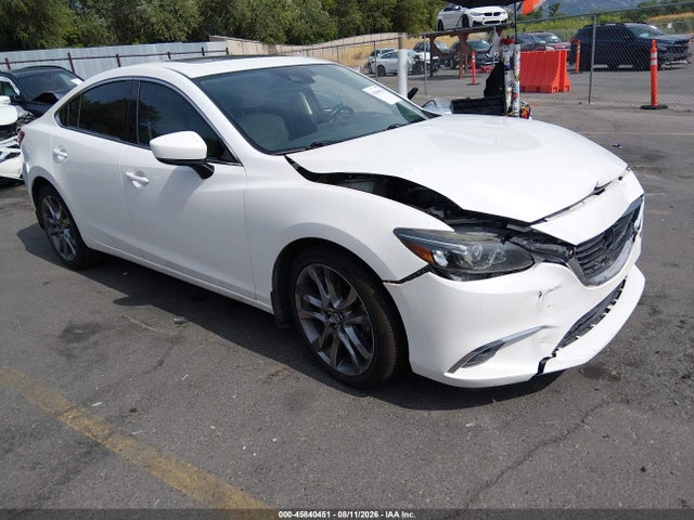 2017 Mazda Mazda6 Grand Touring მანქანა იყიდება აუქციონზე, vin: JM1GL1W54H1119738, აუქციონის ნომერი: 45840451