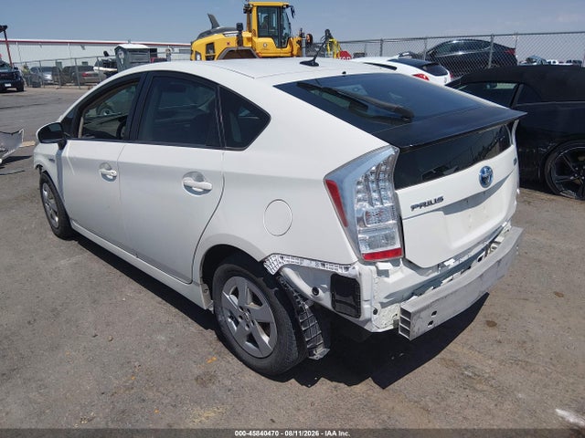 2011 Toyota Prius Three მანქანა იყიდება აუქციონზე, vin: JTDKN3DU3B1432572, აუქციონის ნომერი: 45840470
