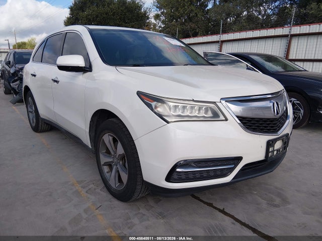 Продаж на аукціоні авто 2015 Acura Mdx, vin: 5FRYD3H25FB005055, номер лоту: 45840511