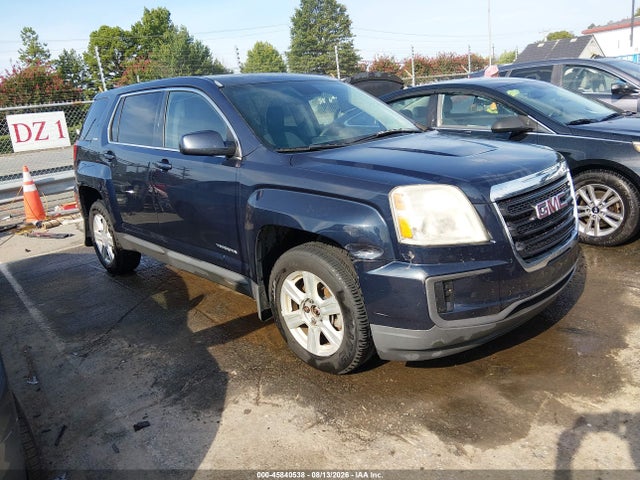 2016 Gmc Terrain Sle-1 მანქანა იყიდება აუქციონზე, vin: 2GKALMEK1G6146989, აუქციონის ნომერი: 45840538