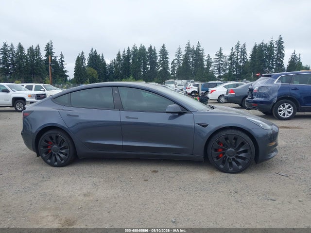 Продажа на аукционе авто 2023 Tesla Model 3 Performance Dual Motor All-wheel Drive, vin: 5YJ3E1EC3PF476763, номер лота: 45840556