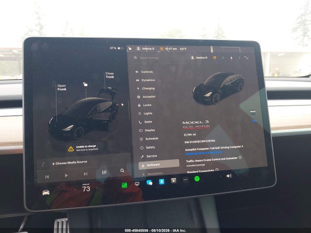Продажа на аукционе авто 2023 Tesla Model 3 Performance Dual Motor All-wheel Drive, vin: 5YJ3E1EC3PF476763, номер лота: 45840556