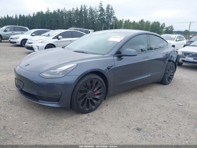 Продажа на аукционе авто 2023 Tesla Model 3 Performance Dual Motor All-wheel Drive, vin: 5YJ3E1EC3PF476763, номер лота: 45840556