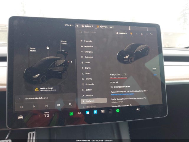 Продажа на аукционе авто 2023 Tesla Model 3 Performance Dual Motor All-wheel Drive, vin: 5YJ3E1EC3PF476763, номер лота: 45840556