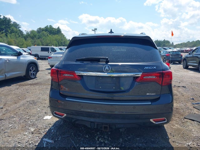 45840557 :رقم المزاد ، 5FRYD4H90GB045709 vin ، 2016 Acura Mdx Advance   Entertainment Packages/advance Package مزاد بيع