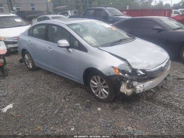 2012 Honda Civic Ex მანქანა იყიდება აუქციონზე, vin: 19XFB2F81CE019908, აუქციონის ნომერი: 45840570