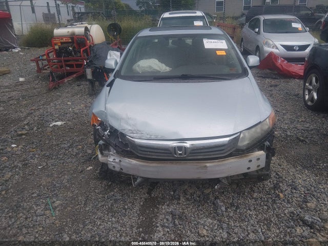 2012 Honda Civic Ex მანქანა იყიდება აუქციონზე, vin: 19XFB2F81CE019908, აუქციონის ნომერი: 45840570