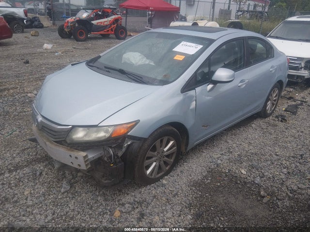 2012 Honda Civic Ex მანქანა იყიდება აუქციონზე, vin: 19XFB2F81CE019908, აუქციონის ნომერი: 45840570