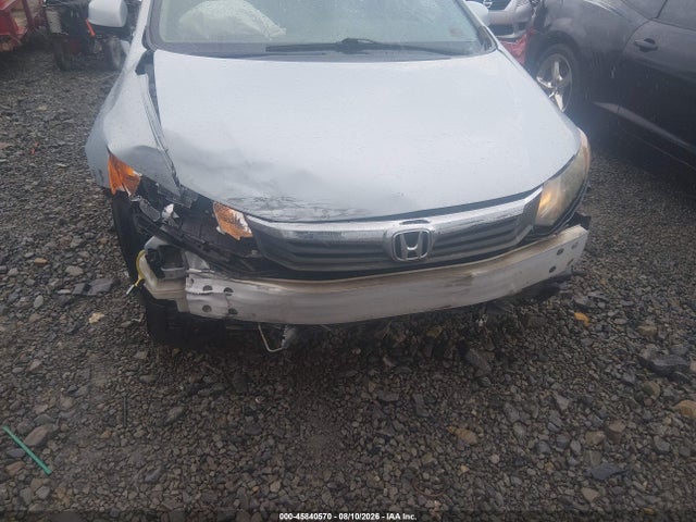 2012 Honda Civic Ex მანქანა იყიდება აუქციონზე, vin: 19XFB2F81CE019908, აუქციონის ნომერი: 45840570