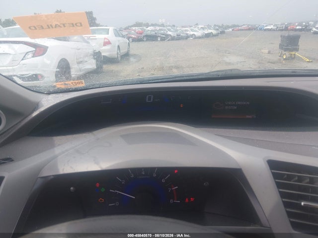 2012 Honda Civic Ex მანქანა იყიდება აუქციონზე, vin: 19XFB2F81CE019908, აუქციონის ნომერი: 45840570