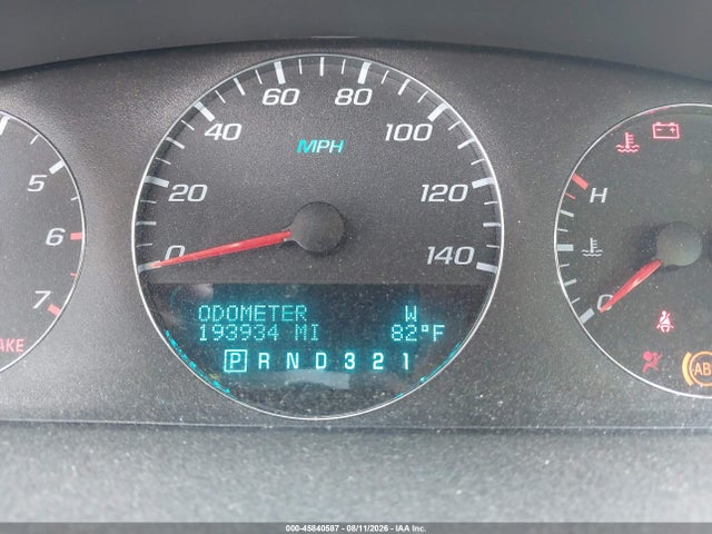 2008 Chevrolet Impala Lt მანქანა იყიდება აუქციონზე, vin: 2G1WC583X81224026, აუქციონის ნომერი: 45840587