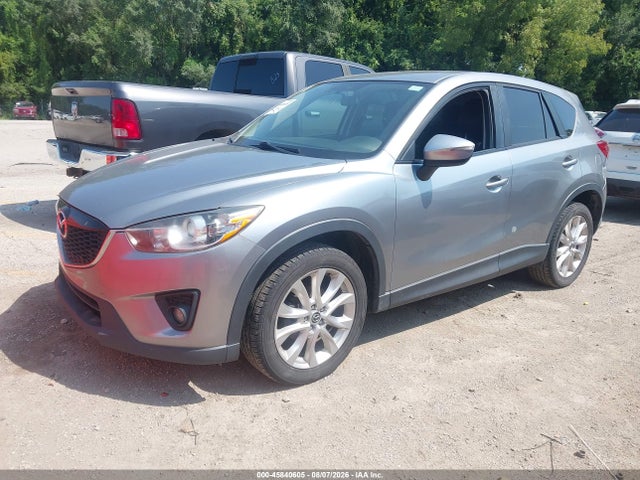 2015 Mazda Cx-5 Grand Touring მანქანა იყიდება აუქციონზე, vin: JM3KE4DY3F0553436, აუქციონის ნომერი: 45840605