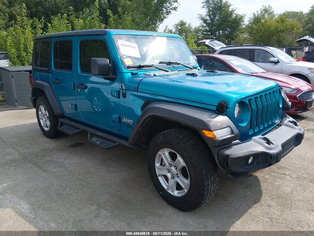 2020 Jeep Wrangler Unlimited Sport S 4x4 მანქანა იყიდება აუქციონზე, vin: 1C4HJXDG2LW174475, აუქციონის ნომერი: 45840616