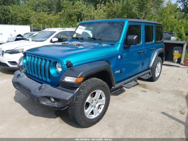 2020 Jeep Wrangler Unlimited Sport S 4x4 მანქანა იყიდება აუქციონზე, vin: 1C4HJXDG2LW174475, აუქციონის ნომერი: 45840616