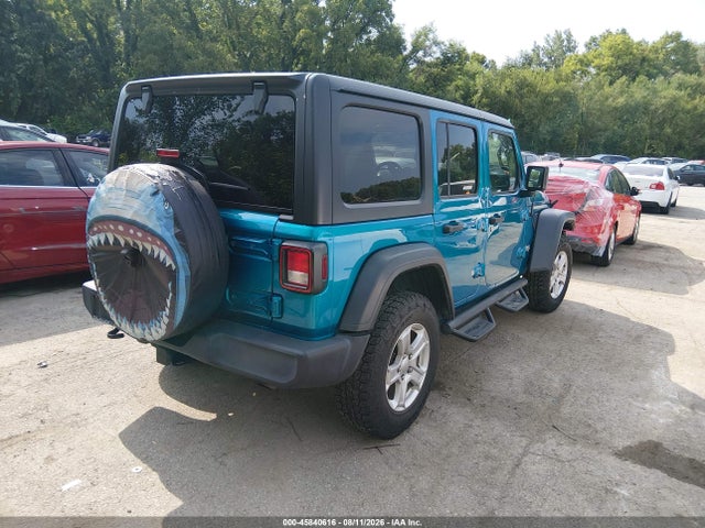2020 Jeep Wrangler Unlimited Sport S 4x4 მანქანა იყიდება აუქციონზე, vin: 1C4HJXDG2LW174475, აუქციონის ნომერი: 45840616