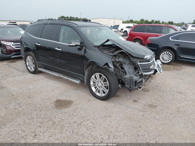 45840642 :رقم المزاد ، 1GNKRGKD3EJ357530 vin ، 2014 Chevrolet Traverse Lt مزاد بيع