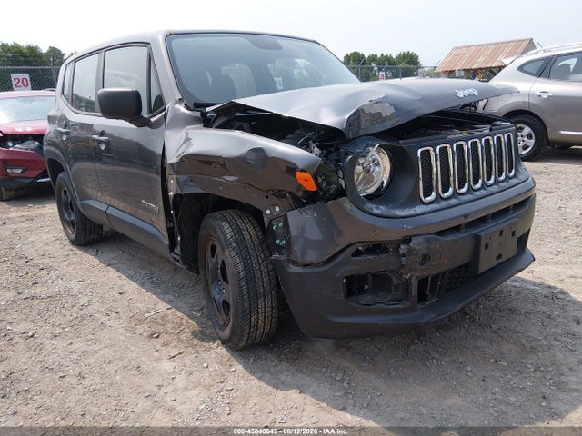 Auction sale of the 2017 Jeep Renegade Sport, vin: ZACCJBAB4HPG48887, lot number: 45840645
