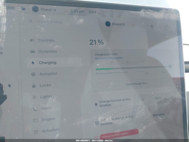 Продаж на аукціоні авто 2025 Tesla Model 3 Long Range Rear-wheel Drive/standard Rear-wheel Drive, vin: 5YJ3E1EA4SF884180, номер лоту: 45840671