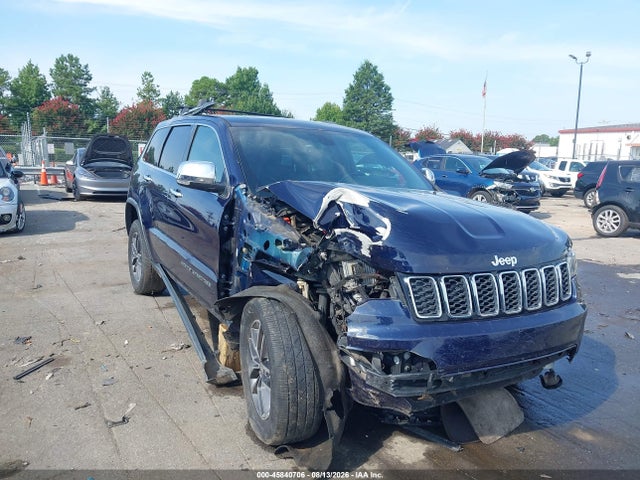 Продаж на аукціоні авто 2017 Jeep Grand Cherokee Limited, vin: 1C4RJFBG4HC884925, номер лоту: 45840706