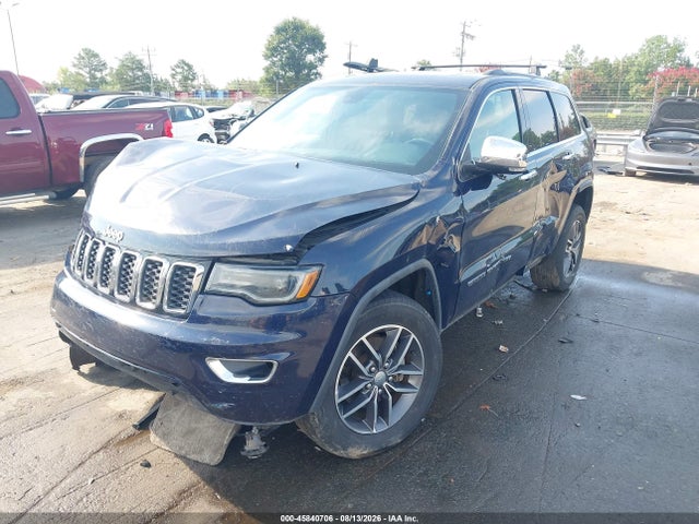 Продаж на аукціоні авто 2017 Jeep Grand Cherokee Limited, vin: 1C4RJFBG4HC884925, номер лоту: 45840706
