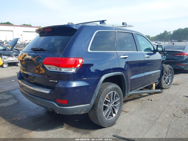 Продаж на аукціоні авто 2017 Jeep Grand Cherokee Limited, vin: 1C4RJFBG4HC884925, номер лоту: 45840706