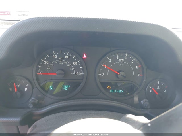 Aukcja sprzedaży 2008 Jeep Wrangler X, vin: 1J4FA24198L557712, numer aukcji: 45840711