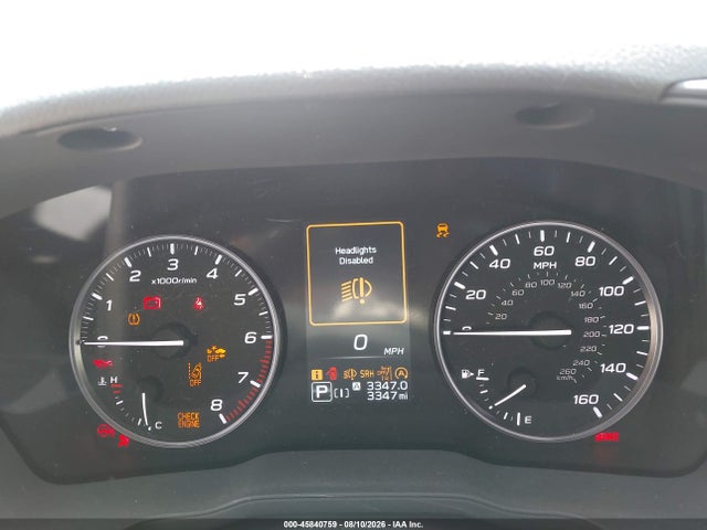 45840759 :رقم المزاد ، JF2GUHDC3S8256080 vin ، 2025 Subaru Crosstrek Premium مزاد بيع