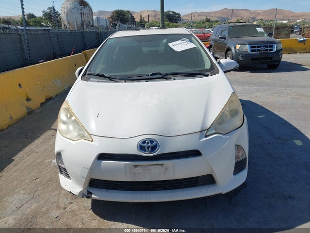 Aukcja sprzedaży 2013 Toyota Prius C Two, vin: JTDKDTB3XD1550151, numer aukcji: 45840794