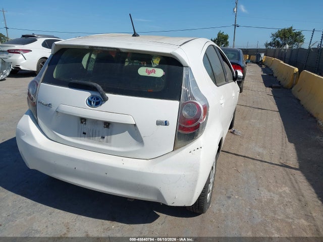 Aukcja sprzedaży 2013 Toyota Prius C Two, vin: JTDKDTB3XD1550151, numer aukcji: 45840794