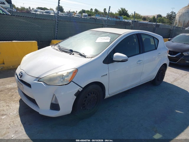Aukcja sprzedaży 2013 Toyota Prius C Two, vin: JTDKDTB3XD1550151, numer aukcji: 45840794