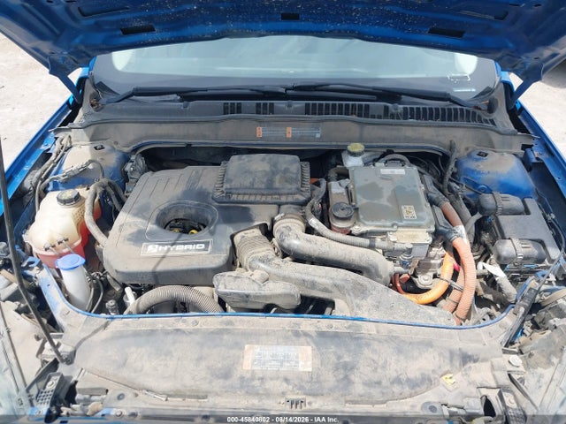 45840802 :رقم المزاد ، 3FA6P0LU7KR187539 vin ، 2019 Ford Fusion Hybrid Se مزاد بيع