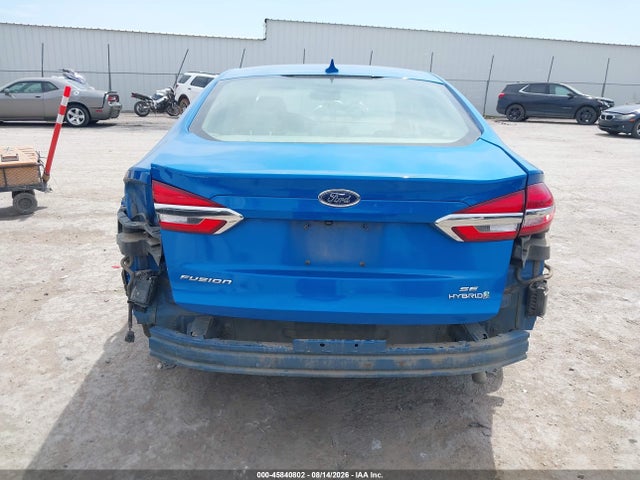 45840802 :رقم المزاد ، 3FA6P0LU7KR187539 vin ، 2019 Ford Fusion Hybrid Se مزاد بيع